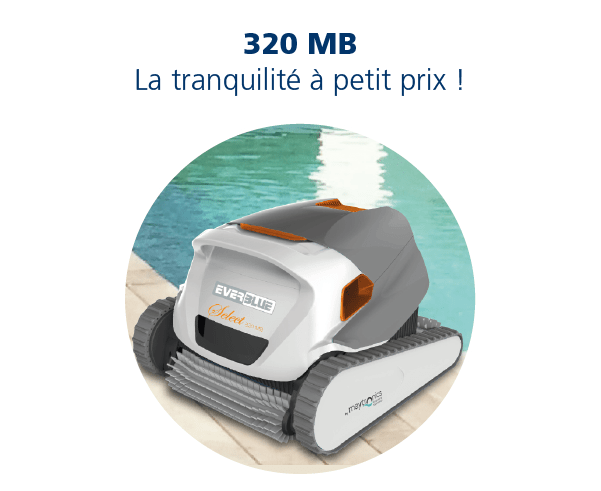 EVERBLUE_Robot 320 MB Nettoyage piscine