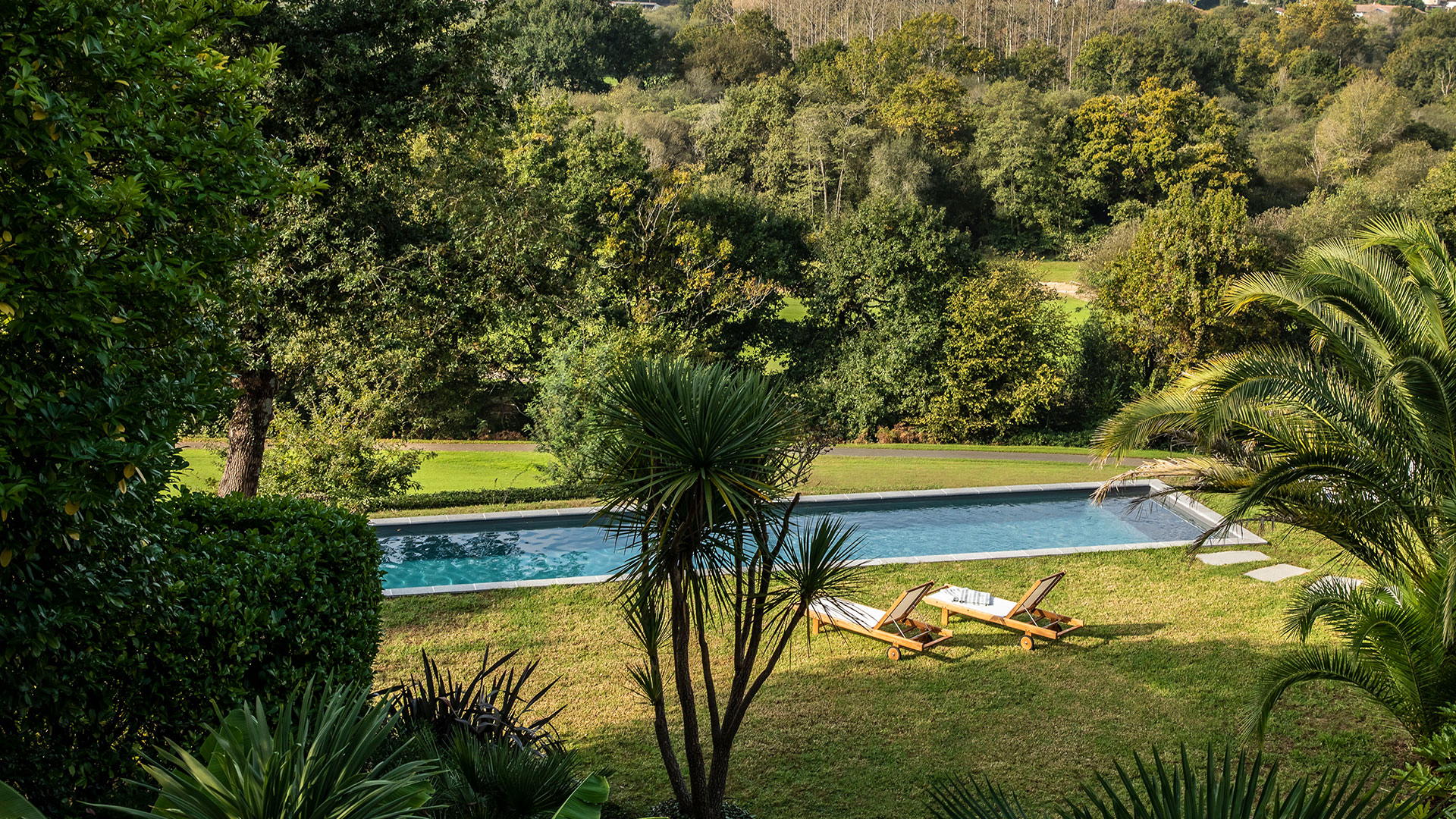 piscine en pleine nature