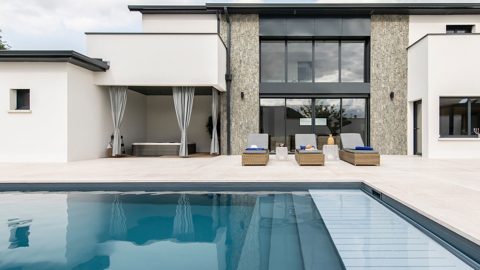 piscine maison design