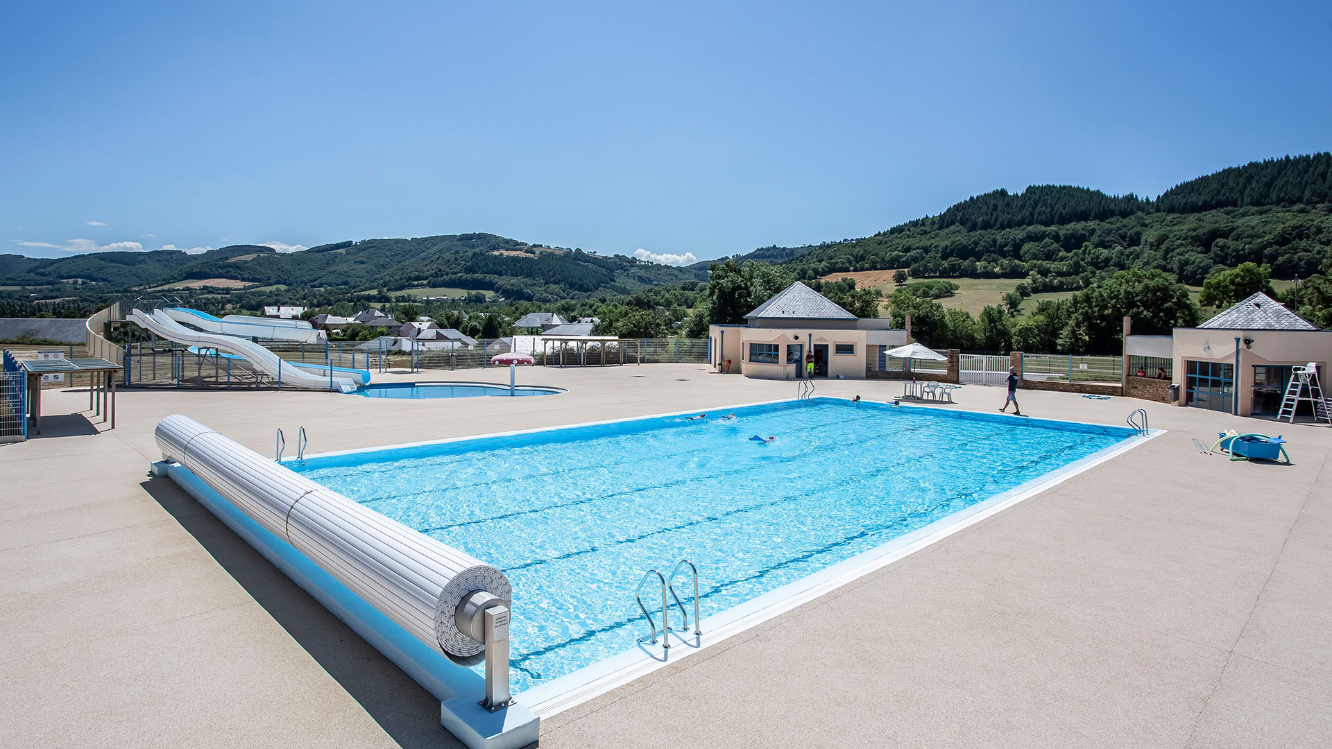 piscine espace toboggan