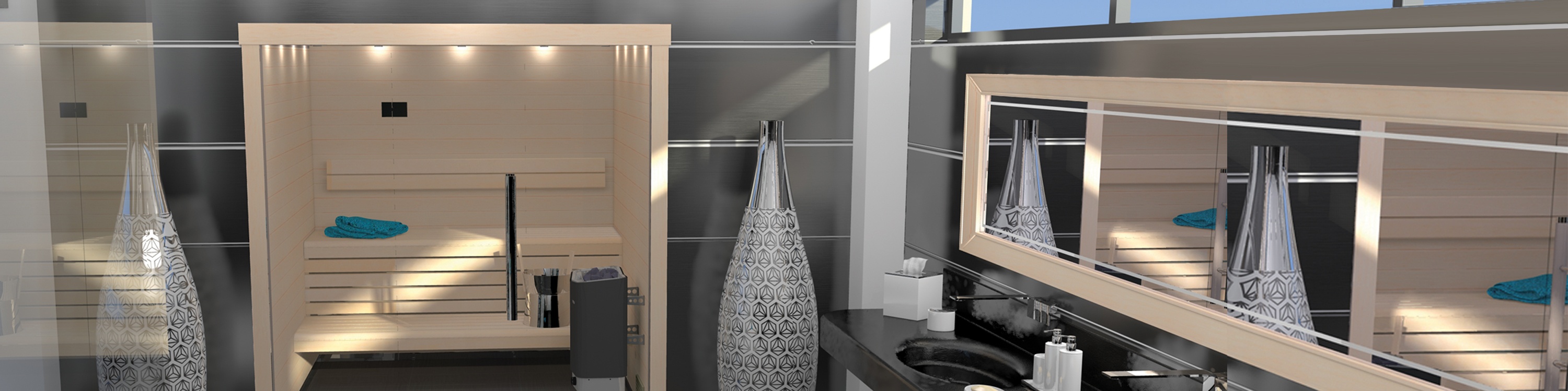 EVERBLUE_Installation sauna et installation hammam