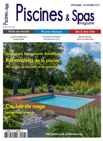 couverture magazine piscine