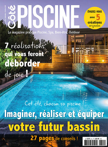 couverture magazine piscine